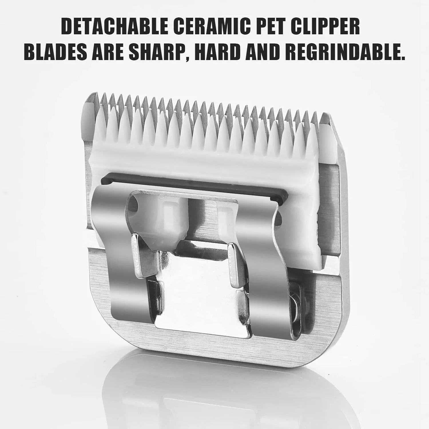 Pet Dog Cat Horse Grooming Clipper Detachable Ceramic Blade
