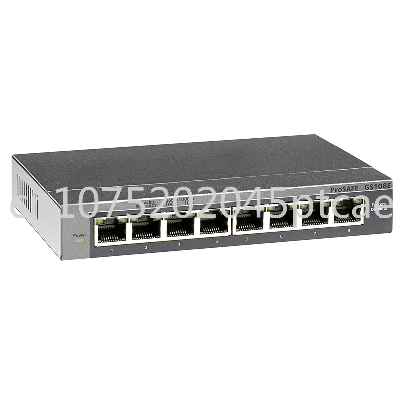 

GS108E ProSafe 8-Port Gigabit Ethernet Smart Managed Plus Switches Series, VLAN, QoS, IGMP