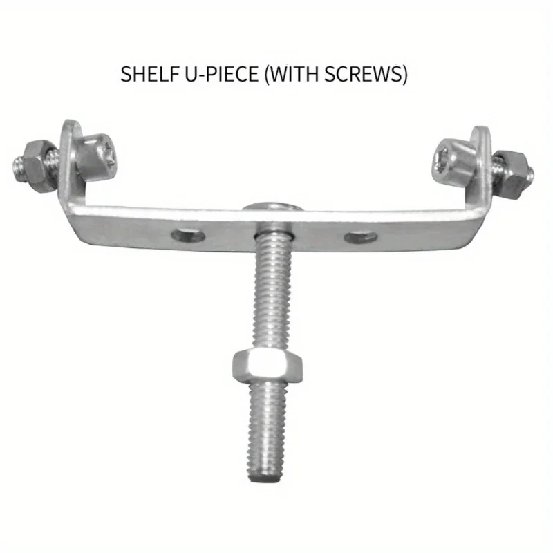 Bicycle Rear Shelf Convert Rear Pannier Racks Connector Seatpost Adapter for Bike Rack Mount Conversion 1/6 Pcs