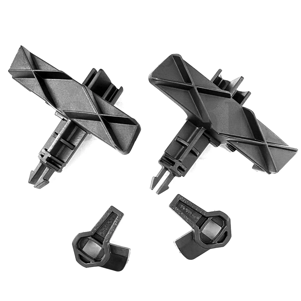 BlackHoodLockingMechanismKitforSmartFortwo20082012OEMNumbers