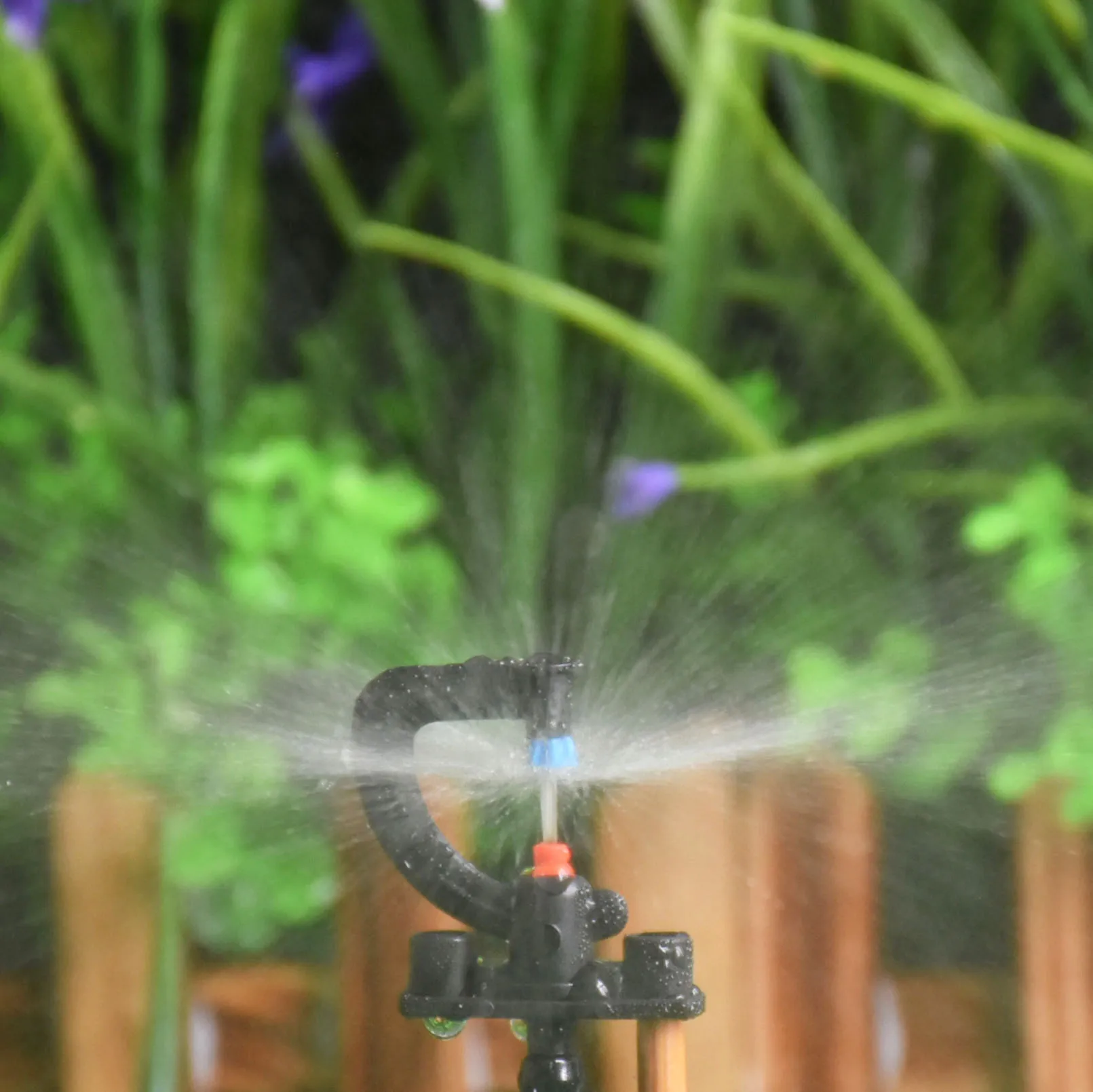 180 360 Degree Rotating Micro Sprinkler Nozzle G Type Hanging Mist Nozzles  For Garden Irrigation - AliExpress