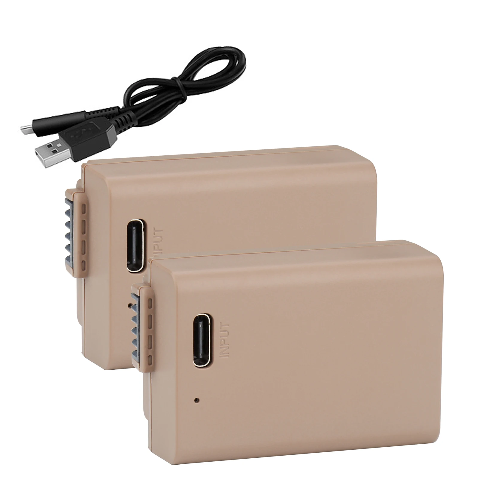 EN-EL25 accu 1600 mAh volledige decodering met 2-in-1 type C