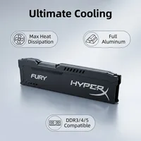 TISHRIC DDR5 DDR4 DDR3 DDR2 DDR1 Desktop Memory Radiator RAM Heatsink Aluminum Alloy Computer Memory Cooler With Thermal Pad - Image 3