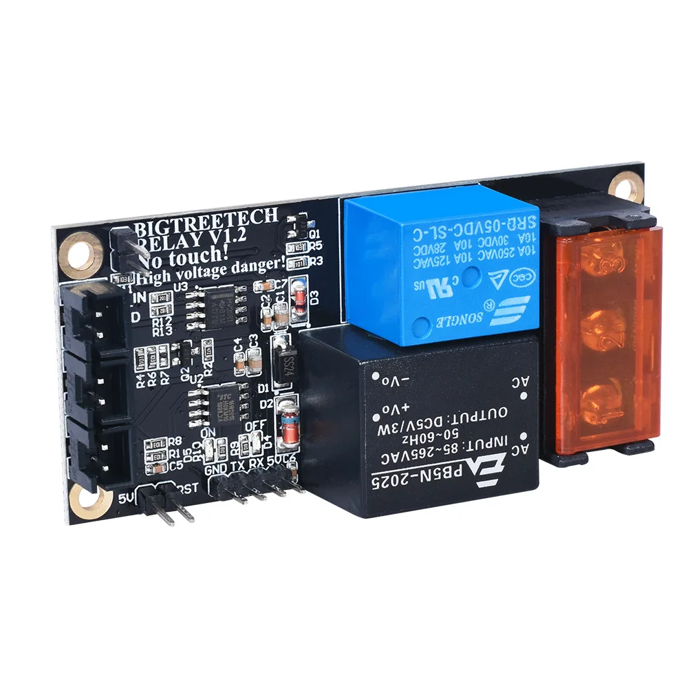 

BIGTREETECH Relay Power Off Module After Printing Short Circuit Detection 3D Printer Accessory DIY