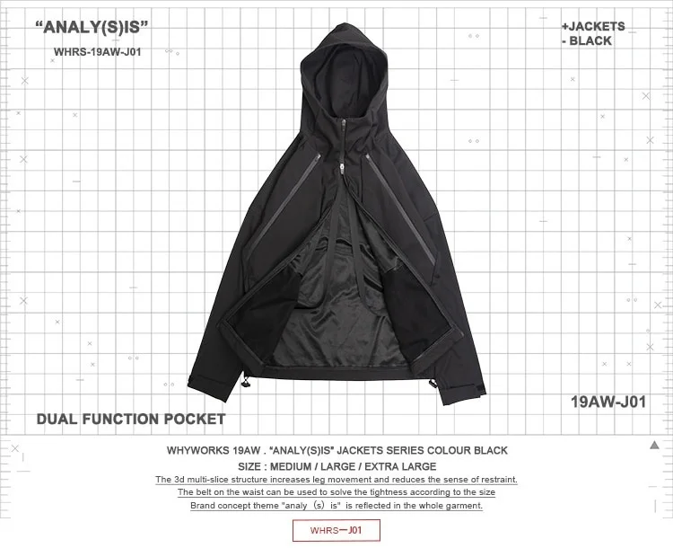 Mens Hooded Jacket