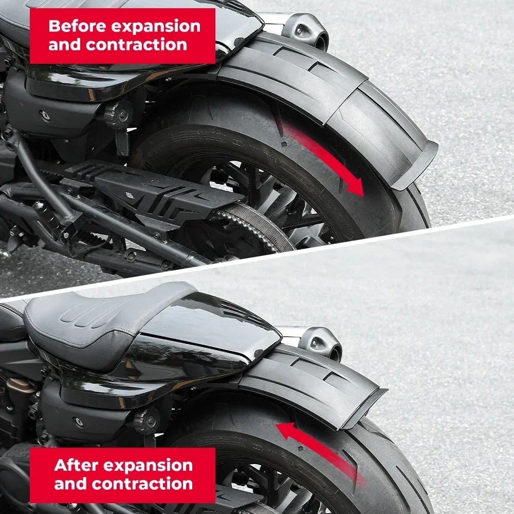 Parafango Moto Per Harley Per Sportster S 1250 RH1250 RH 1250 2021 2022 Moto Parafango Posteriore Extender Parafango Della Protezione Della Protezione Accessori Moto