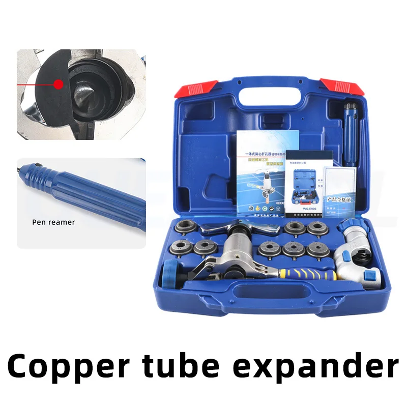 

Brass Pipe Expander WK-519FT-L One-Piece Eccentric Copper Pipe Flaring kit Air Conditioning Refrigeration Tools