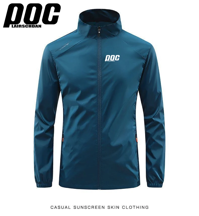 LairschDan Poc Waterproof Windproof Mountain Bike Jacket Casual Off-Road Motorcycle MTB Jacket Outdoor Sports Gear Cycling Coat