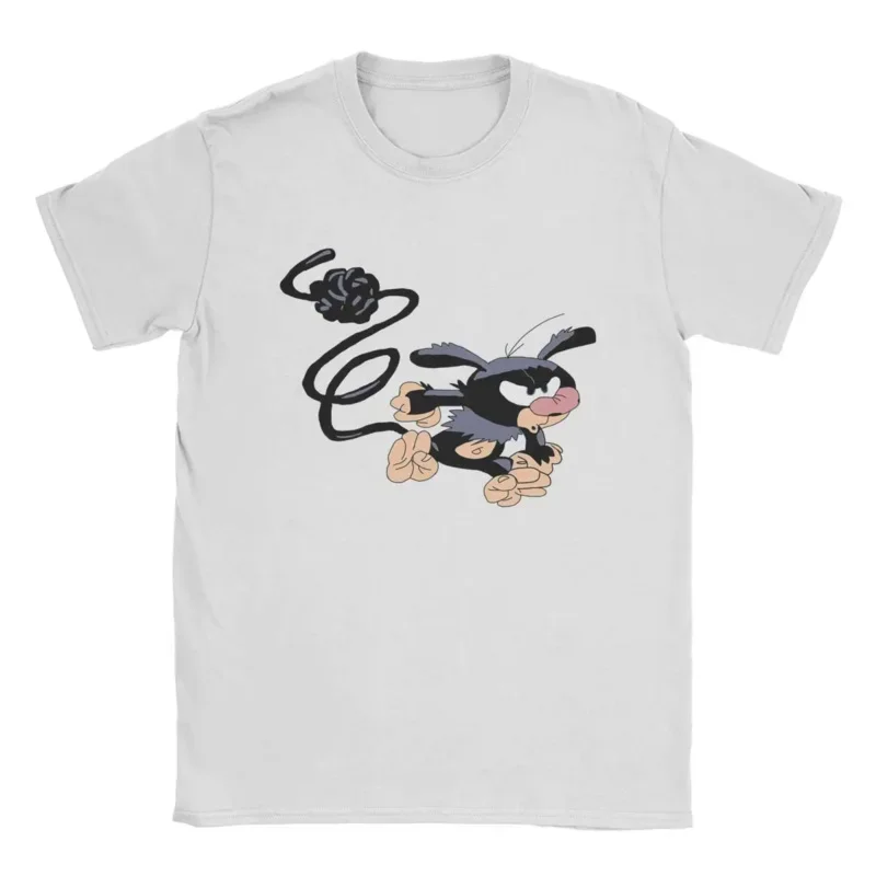 

Мужские футболки Marsupilami из 100% хлопка, потрясающая футболка с круглым вырезом, футболка с коротким рукавом, женские топы