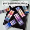 Morandi Colors Sticky Note Tabs for Book Annotation, File Classification Index Stickers, for School and Office Supplies 4
