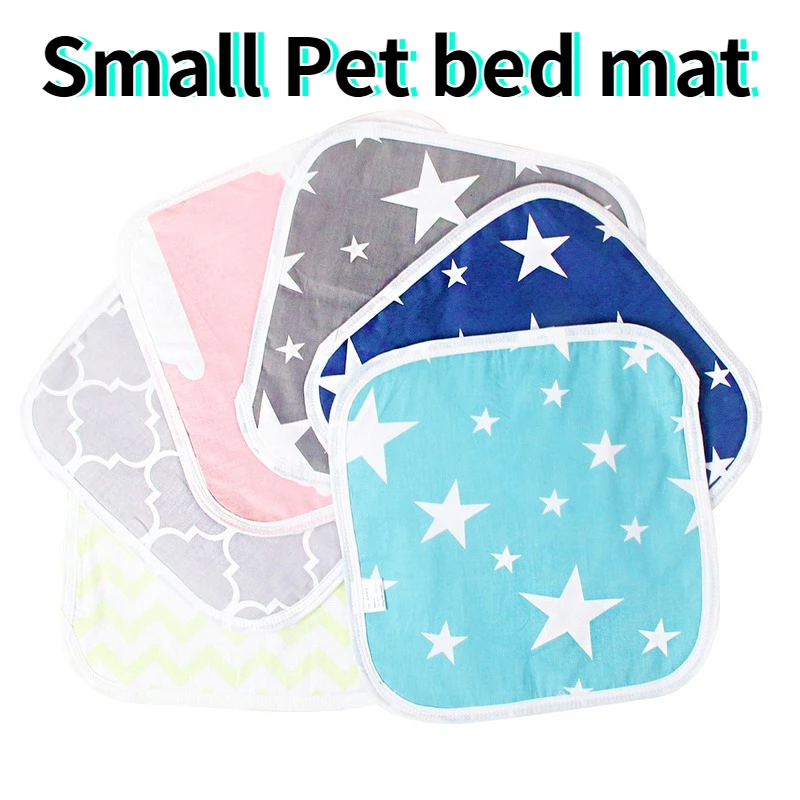 HamsterbreathableurinematsmallPetmattresspadwashablecartoonbedpadguineapigthree