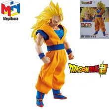 

Megahouse Original Anime Dragon Ball Z Super Saiyan 3 Goku Figure Model Action Anime Figures Collection Gift Toy Birthday kids