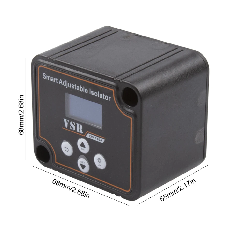 Cocoarm Rel&egrave; Sensibile Alla Tensione (VSR) Auto, Rel&egrave; Batteria, 12V / 140A, Automatico, Normale Aperto