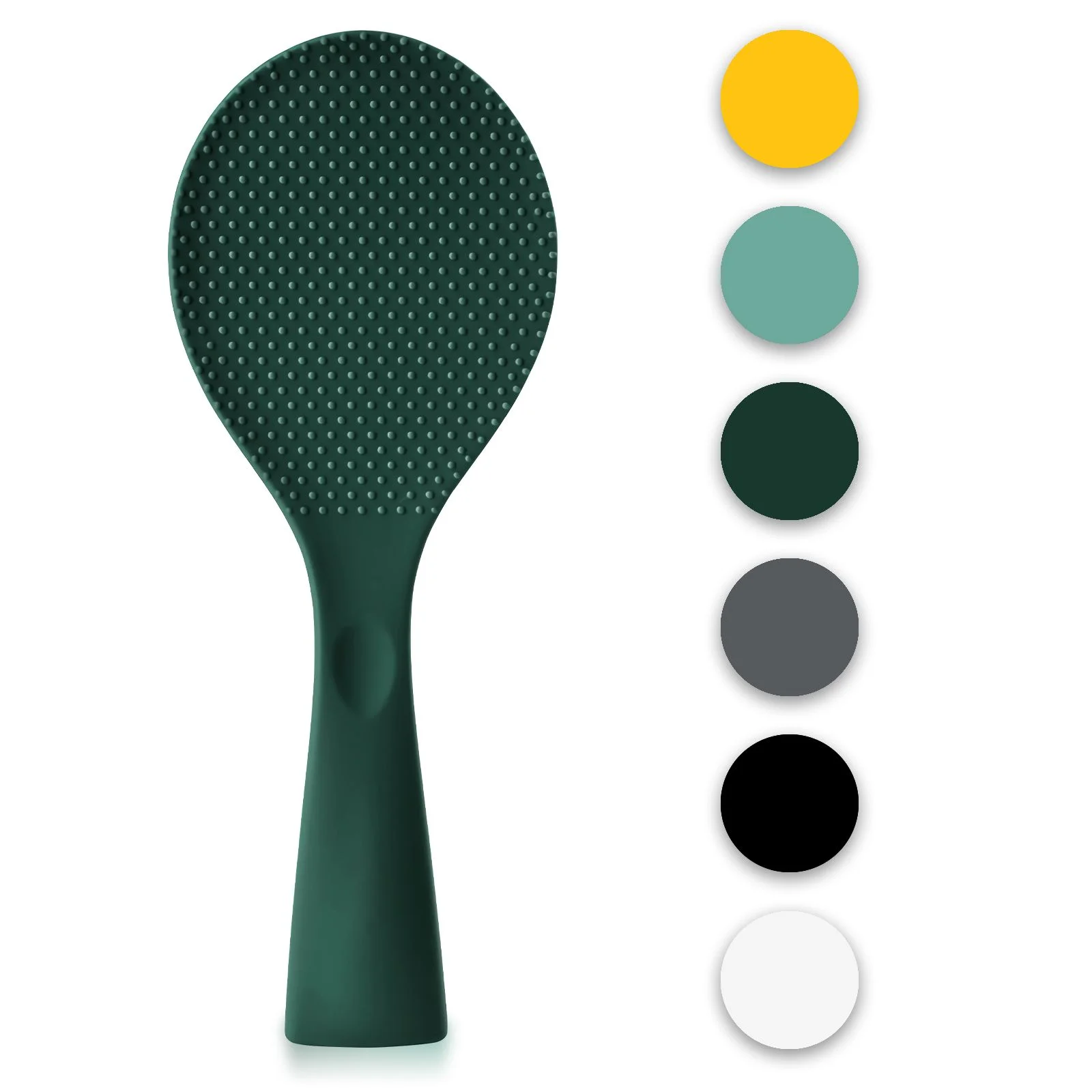 Silicone Kitchen Utensils Silicone Cooking Spoon Rice Spoon