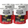 344763-4PK Automotive 2-in-1 Rust Reform & Seal, Quart, Black, 32 Fl Oz (Pack of 4) 1