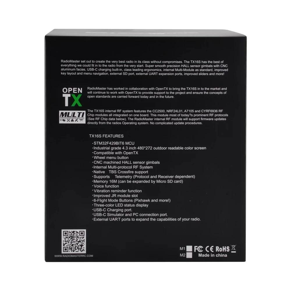 RadioMaster TX16S MKII V4.0 16ch 2.4G Radio Transmitter Remote Control ELRS 4in1 Version Support EDGETX OPENTX for RC Drone 20 RadioMaster TX16S MKII