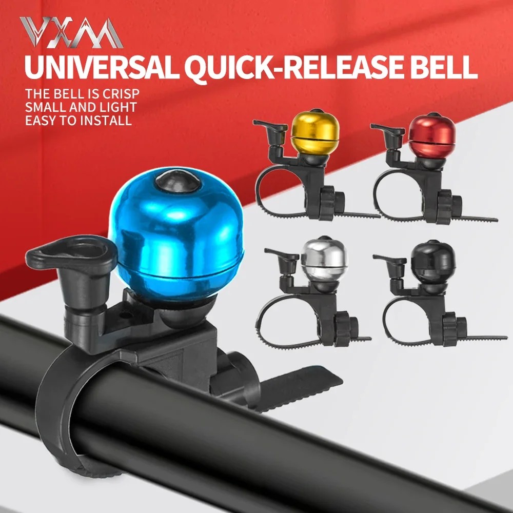 Bicycle Bell Handlebar Mountain Bike Aluminium Alloy Mini Bell Safety Warning Pick Strike Horn Scooter Road MTB Accessories VXM bicycle bell bicycle accessories bicycle horn mountain bike bell