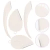 4 Pcs Rust-resistant Eyebrow Razor Face Shaver Mini Comfortable Handle Facial Razors Women Shavers Chrome Macro Blades 3