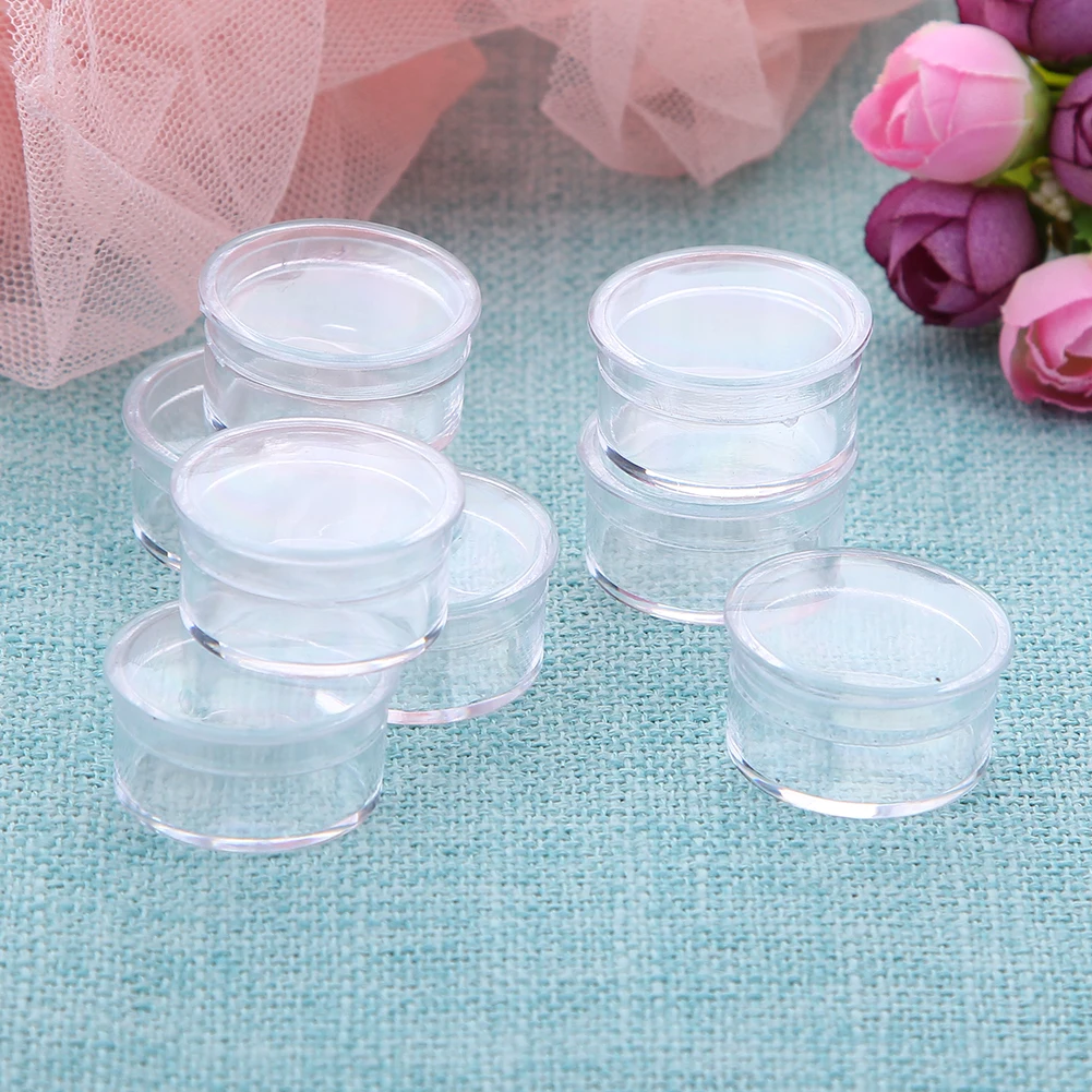 Plastic Manicure Storage Box with 50 Slots for Nail Jewelry