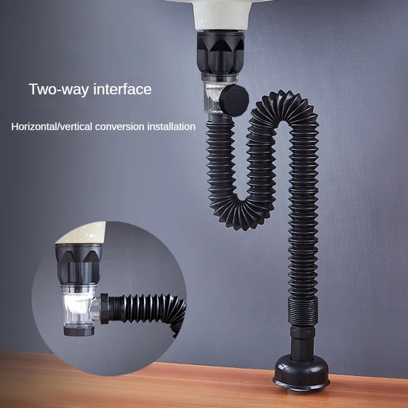 

Sink Deodorant Launch Pipeline Accessories Kitchen Hose Sink Sink Accessories Washbasin Plumbing Kitchen Pipe Drain Straine