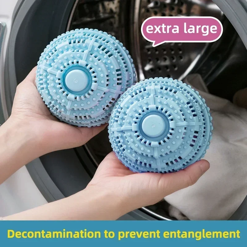 Laundry Ball Natural Non-Chemical Detergent Laundry Balls for Washing Machine Eco Friendly Wash Ball & Detergent Alternative