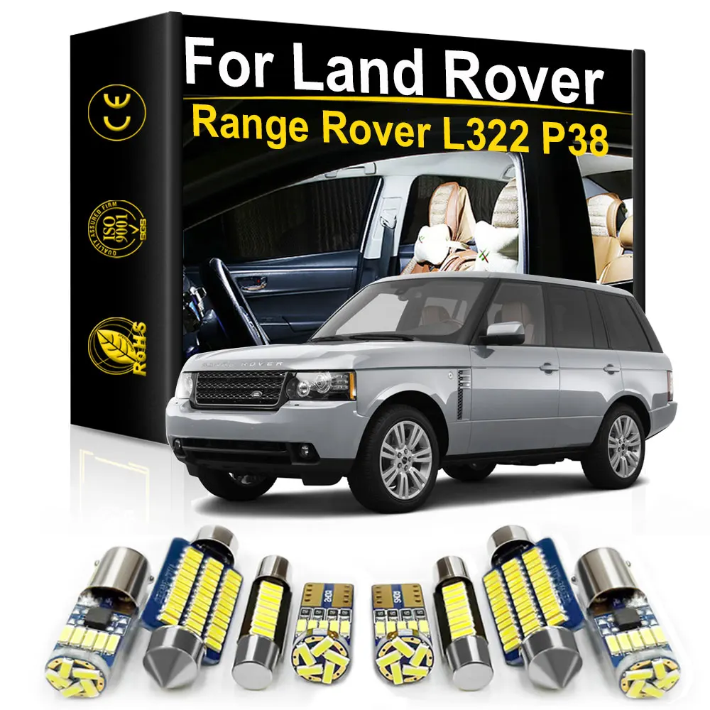 

Interior LED Light For Land Rover Range Rover L322 P38 P38A L405 1995 1996 1998 2002 2004 2007 2012 2013 Accessories Canbus