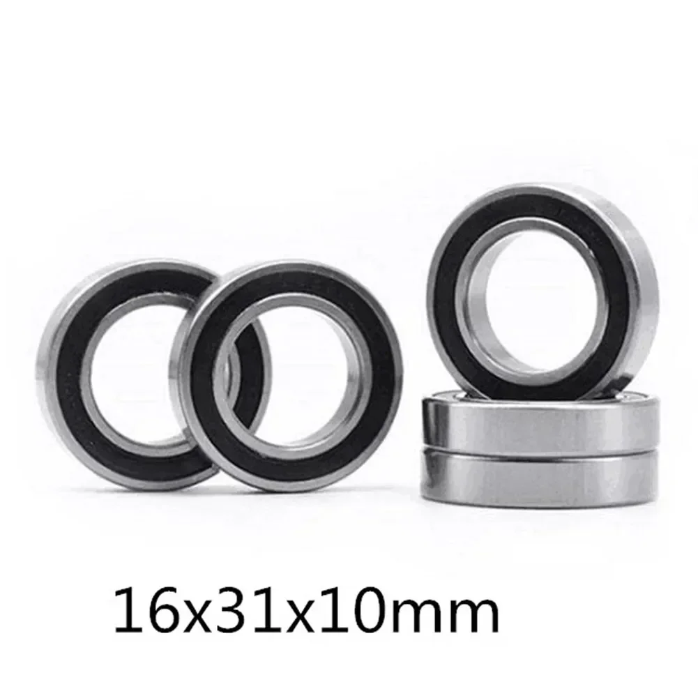4pcs 163110-2RS Bicycle Bearing SteelFlower Drum Bearing 16&times;31&times;10mm Mountain Bike Bicycle Spare Parts bicycle ball bearing bicycle wheel hub bearings