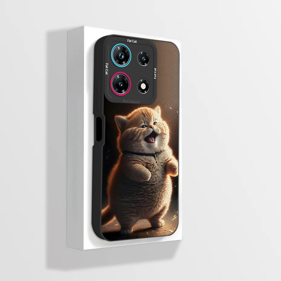 Art Liquid Silicone Phone Case with Camera Protection - Premium Back Cover