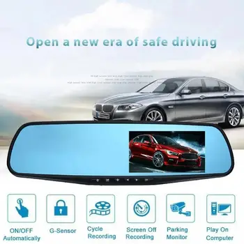 NUOVA telecamera da cruscotto a doppio obiettivo 1080P grandangolare per auto DVR registrazione HD visione notturna registratore per veicoli monitoraggio del veicolo