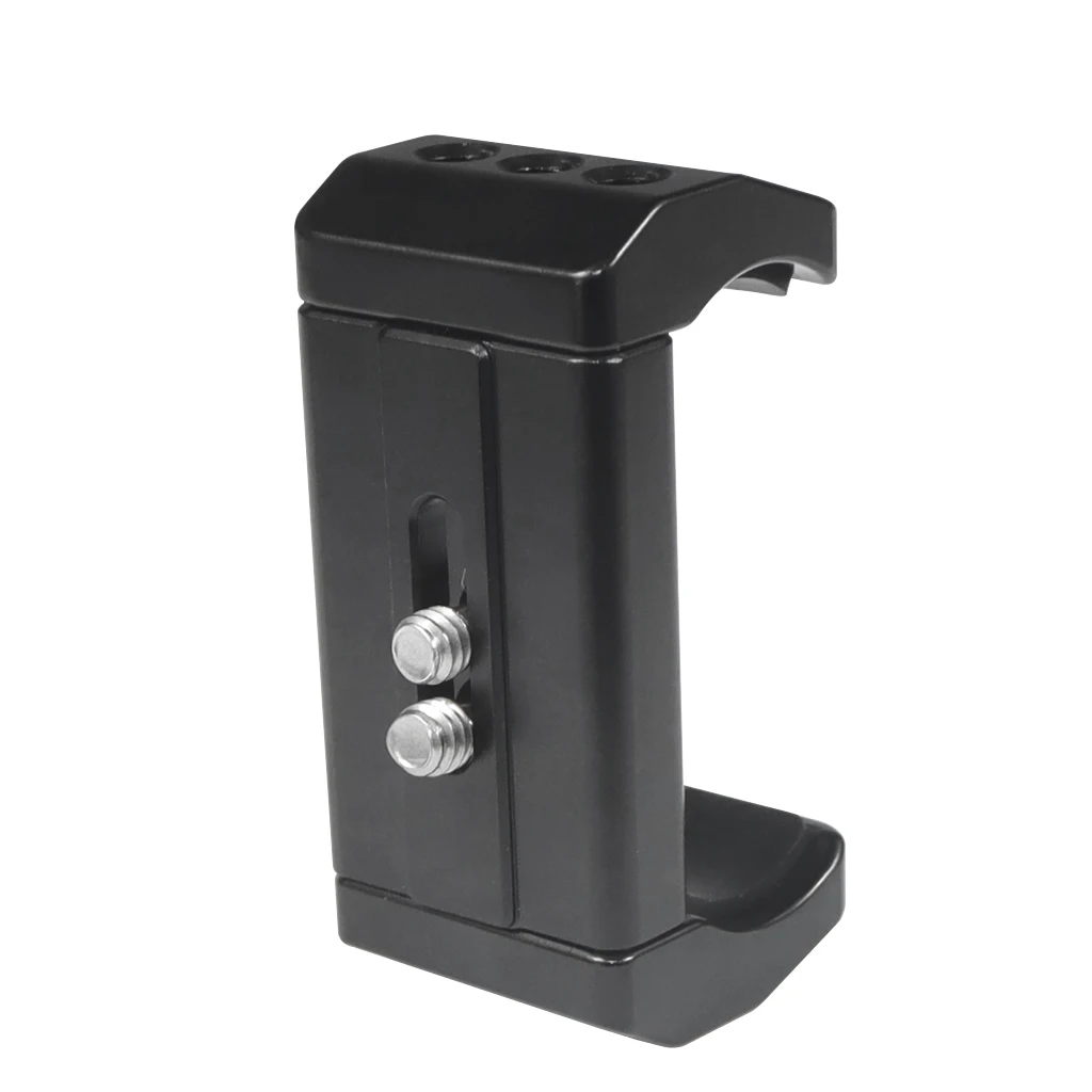 Universal Power Bank Clamp Mobile Phone Clip SSD Holder Cold Shoe Mount for iPho
