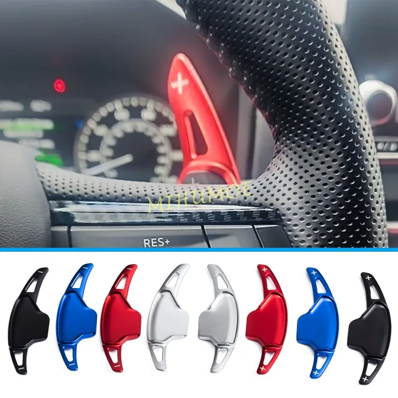Aluminum Alloy Steering Wheel Paddle Extensions with Interior Trims