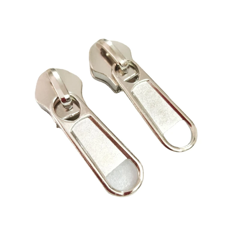 10PCS Non-lock Thick Metal Zipper Sliders Zipper Accessories Zinc Alloy Zipper Sliders for Nylon Zipper 3# 5# 8# 10#