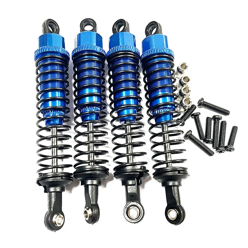 

4Pcs Metal Oil Shock Absorber Damper For LAEGENDARY BEZGAR 1/12 1/16 RC Car Upgrade Parts Accessories