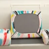 Rainbow Printing Sofa Cushion Cover Elastic L-Shaped Sofa Covers All-Inclusive Sofa Seat Protector Home Decoration 1/2/3/4 Seat 3