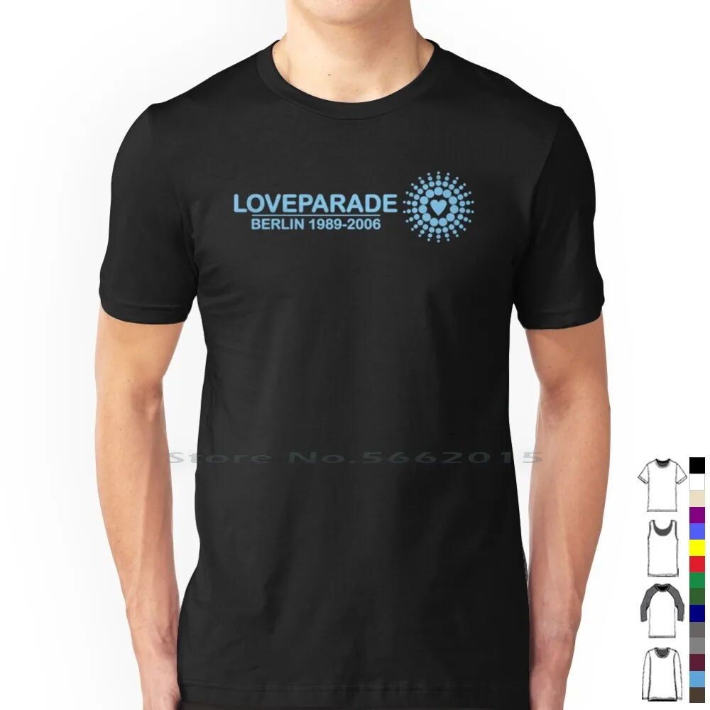 Loveparade , Berlin T Shirt 100% Cotton Loveparade Berlin Love