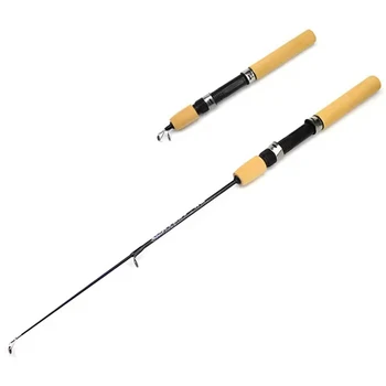 Mini Carbon Ice Fishing Rod 1