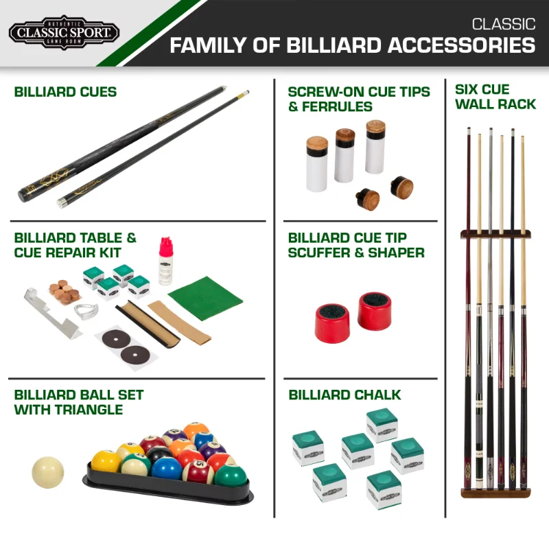 Billiard Ball Set with Molded Triangle 2