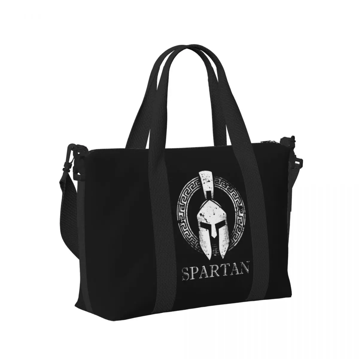 Spartan Molon Labe Sparta Beach Tote Bag Women Big Compartment Beach Gym Travel Bags