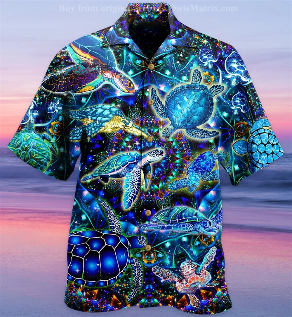  Cute ChameleonsMen's Hawaiian Shirt Short Sleeve Shirt Cuban  Collar Tropical Holiday Beach Shirt : Clothing, Shoes & Jewelry