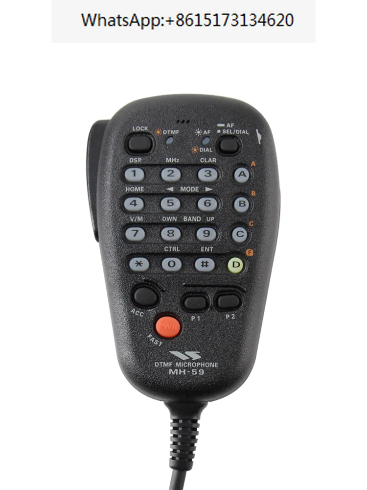 Yaesu Mh-59A8J Dtmf Microfono Portatile Microfono Digitale A Mano Ft-857D 897D