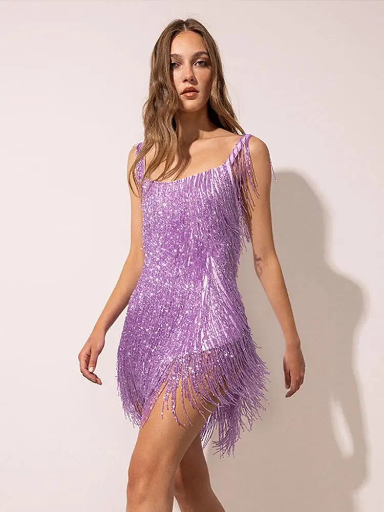 

2023 женское сексуальное мини-платье без рукавов, женские модные платья на бретелях, женское элегантное вечернее платье