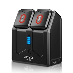 Wireless Guitar System with Digital Transmitter, Receiver, and Portable Charging Case - 5.8GHz (JW - 06)