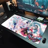 Mousepad Anime Gaming Mouse Mat Office Gamer Computer Mouse Pad HD Print Big Desk Mat PC carpet H-Hatsune Miku Mousepad Kawaii 6