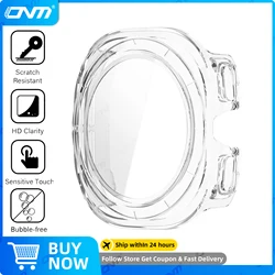 Premium Tempered Glass Screen Protector & Hard PC Protective Bumper for Watch Ultra 2 (Clear)