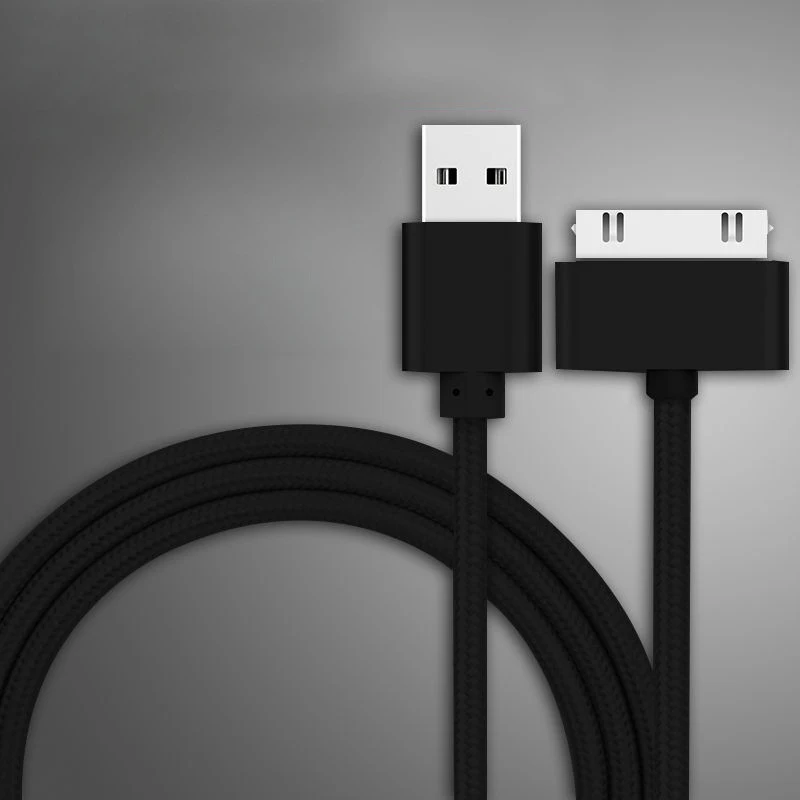 USB Cable For IPhone 4 S 4s 3GS IPad 2 3 IPod Nano Touch Fast Charging 30 Pin Or