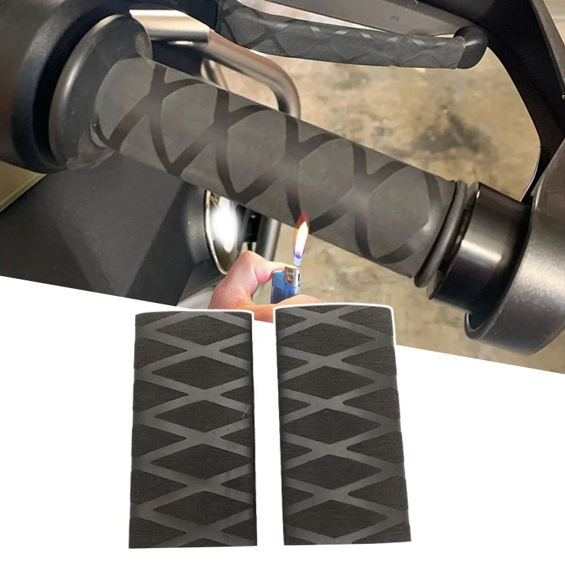 BMW R1250GS R1200GS LC ADV F750GS F850GS F900R 오토바이 범용 열 수축 그립 커버 미끄럼 방지 고무 그립 장갑