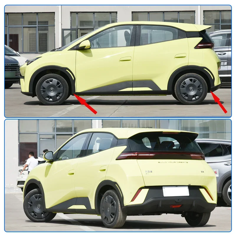 BYD Seagull 2023 스플래시 가드 머드 플랩, 전방 후방 머드 가드 펜더, 자동차 외부 액세서리, 자동차 부품