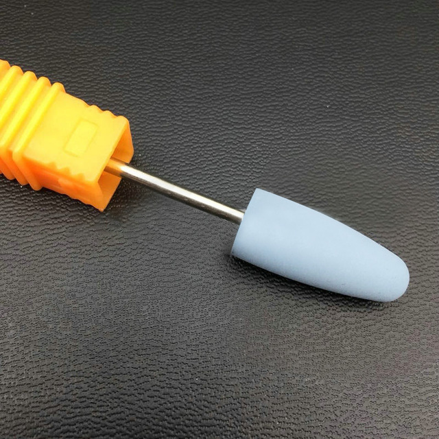 Nail Drill Bit Rubber Manicure Drills Electric Rotary Mills Cutter Cuticle Polishing Tools Nail Art Machine Accessories