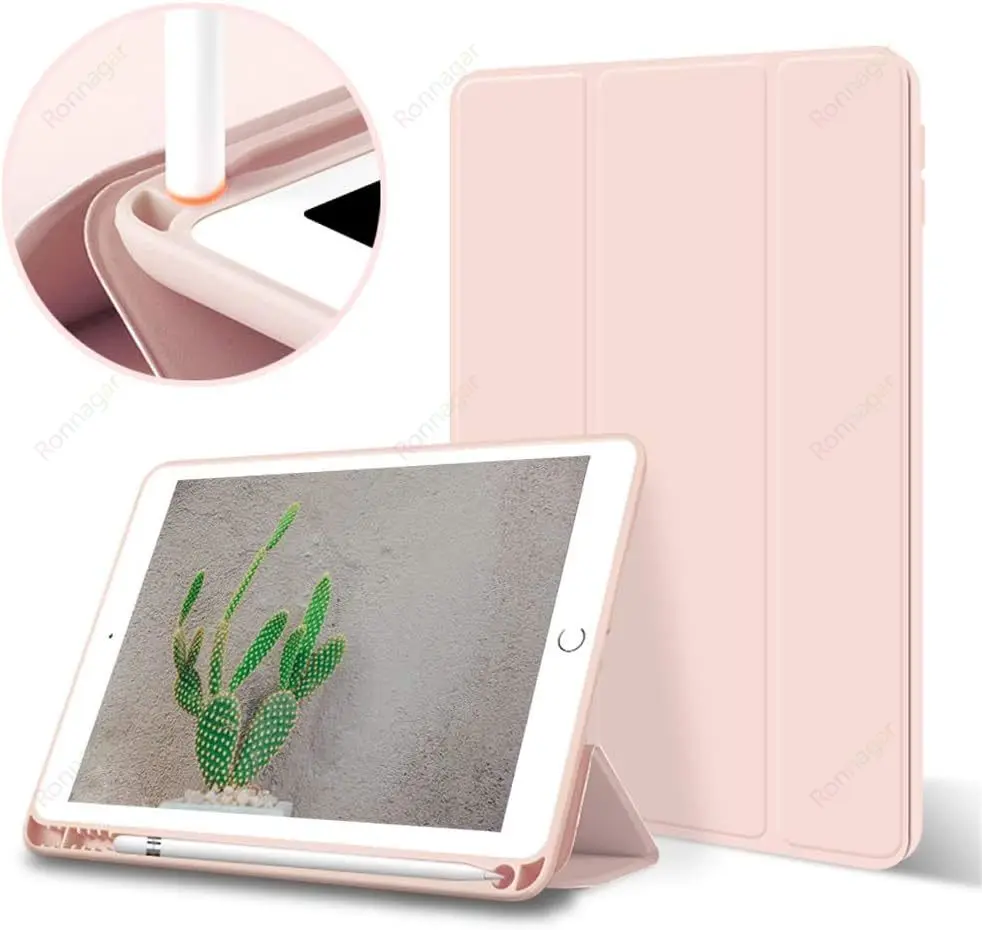 Con Portamatite Custodia Ipad Di Nona Generazione Custodia 2021/Ipad 8Th Gen 2020 10.2 Pollici Ipad 7Th Gen 2019 Cover Auto Wake/Sleep