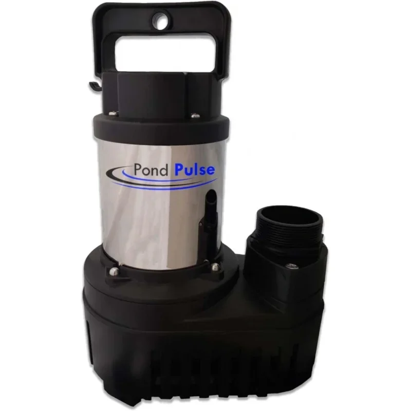 

HALF OFF PONDS Pond Pulse 5,500 GPH Hybrid Drive Submersible Pump for Ponds, Water Gardens and Pond Free Waterfalls w/ 30' Power